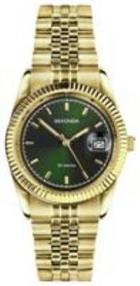 Sekonda Men's Green Dial Stainless Steel Bracelet Watch