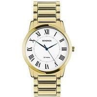 Sekonda Watch 30247 Mens Beaumont Classic Gold Tone RRP £54.99