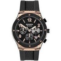 Sekonda Watch Mens 30257  Titan Sports Chronograph Silicone Strap - RRP £84.99