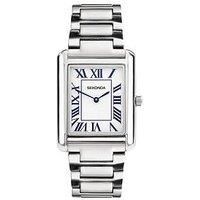 Sekonda Sekonda Mens Clement Silver Alloy Bracelet With White Dial Analogue Watch