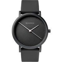 Sekonda Men Analog Japanese Quartz Watch with Silicone Strap 40389