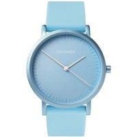 Sekonda Men Analog Japanese Quartz Watch with Silicone Strap 40393