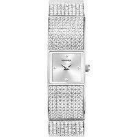 Sekonda Crystal Ladies 17mm Quartz Watch in Silver with Analogue Display, and Silver Alloy Strap 40602