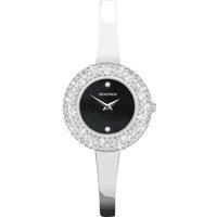 Sekonda Sekonda Radiance Ladies Watch | Silver Brass Case & Bracelet with Black Dial | 40630