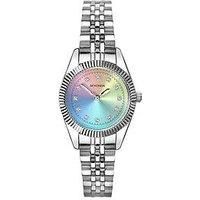 Sekonda Sekonda Womens Francis Silver Stainless Steel Bracelet With Multicolour Dial Analogue Watch