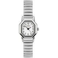 Limit Ladies Vintage Style Watch with Silver Coloured case and Expander Bracelet.
