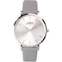 Limit Limit Womens Secret Garden Grey Polyurethane Strap With Silver White Dial Analogue Watch