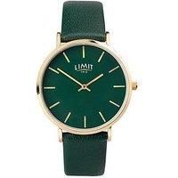Limit Womens Green Polyurethane Strap With Green Dial Analogue Watch