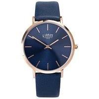 Limit Limit Womens Blue Polyurethane Strap With Blue Dial Analogue Watch