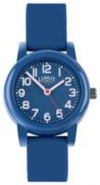 Limit Easy Read Dark Blue Silicone Strap Watch