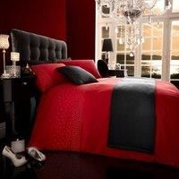 Diamante 5PC Complete Bedding Set Duvet Cover, Pillow Pair, Cushion Cover, Bed Runner