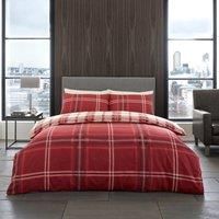 Polycotton Bardsley Check Duvet Cover With Pillowcases
