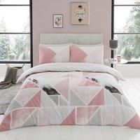 Printed Polycotton Mila Duvet Cover With Pillowcases