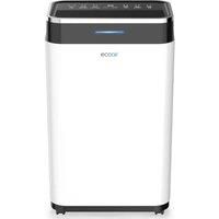 EcoAir | DC26 Dehumidifier | 26L/Day | Carbon Filter | 6.5L Water Tank | Digital Hygrometer Display | Laundry Mode | Clean Filter Indicator | Damp Condensation Mould Control