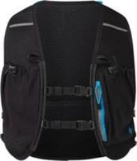 RONHILL Unisex/'s OTM Vest, Black/Cyan, O/S
