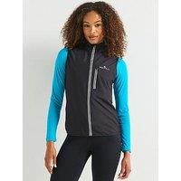 Ronhill Women/'s Core Gilet, All Black, 14 UK