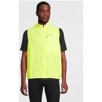 Ronhill Running, Men/'s Core Gilet, Fluo Yellow/Black, Size M