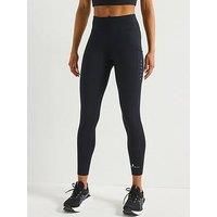 Ronhill Running, Wmn/'s Core Capri, Crop Tight and Tight, All Black, 16