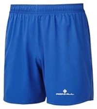 Ronhill Running, Men/'s Core 5" Short, DrkCobalt/BrightWhite, Size S