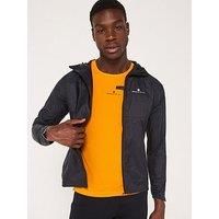 Ronhill Running, Men/'s Tech All-Terrain Jacket, All Black, M