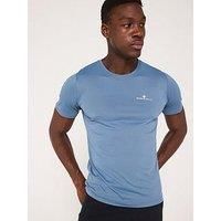 Ronhill Mens Running Core Short Sleeve Tee - Lake/Bright White