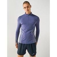 Ronhill Men'S Running Tech Reflect 1/2 Zip - Grey