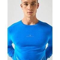 Ronhill Tech Reflect Long Sleeve T-Shirt L Blue