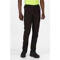 Regatta Mens Geo Softshell II Trousers, Mens, Geo Softshell Ii, black, UK 36