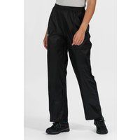 Regatta Womens Ladies Waterproof Breathable Over Trousers Rain Packaway Leggings