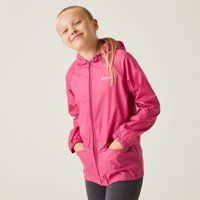 Regatta Unisex Kids Storm Break Waterproof Jacket, Pink (Jem), 3-4 Years