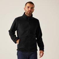 Regatta Professional Men's Classic Full Zip Fleece Black, Size: XXL