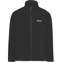 Regatta Mens Hedman II Heavyweight Full Zip Fleece (Black /Black)
