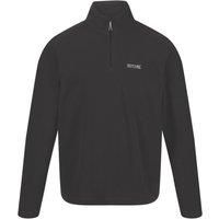 Regatta Mens Thompson Half Zip Lightweight Walking Fleece Jacket  - Black - Size: 2X-Large