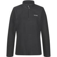 Regatta Women's Black Sweethart Lightweight Half-Zip Fleece, Size: 12