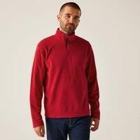 Mens Regatta Zip Neck Micro Fleece Top Half Zip Pullover Jumper