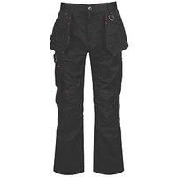 Regatta Professional Tactical Threads Mens Incursion Cargo Workwear Trousers Black
