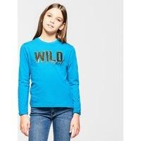 Kids' Wenbie Long-sleeved Top, Blue