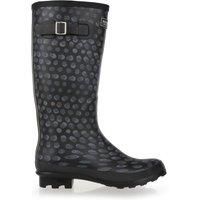 Regatta Women's Comfortable Fairweather II Wellies Black Animal, Size: UK5