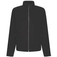 Regatta Workwear Men's Honestly Made Recycled Full Zip Microfleece Black, Size: Xxxl