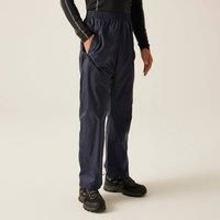 Regatta Men/'s Professional Pro Packaway Waterproof & Breathable Windproof Overtrousers Trousers, Navy, XS UK