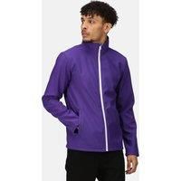 Regatta Professional Mens Ablaze Printable Softshell Jacket, Vibrant Purple(bk), M EU