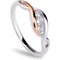 Clogau Past Present Future Ring 3SPPFR/L
