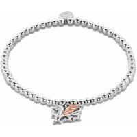 Royal Clogau Sterling Silver Welsh Dragon Affinity Bracelet