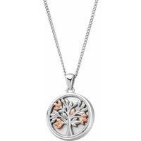 Clogau Tree of Life White Mother of Pearl Pendant Necklace 3SNTLCWP
