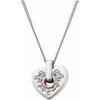Clogau Cariad Sparkle Small Heart Pendant Necklace 3SCRS0193