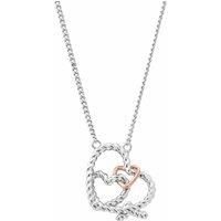 Clogau Forever Yours Sterling Silver Bound Necklace Standard