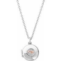 Clogau Silver & Welsh Gold Tree of Life Insignia Locket 3STOL0662