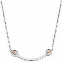 Insignia Sterling Silver Curve Necklace