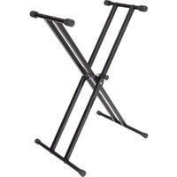 Kinsman£ Standard Series Double Braced Keyboard Stand