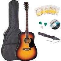 Encore Dreadnought Acoustic Guitar Outfit - Sunburst